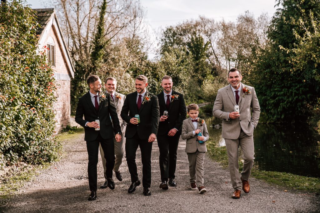 milton end farm wedding